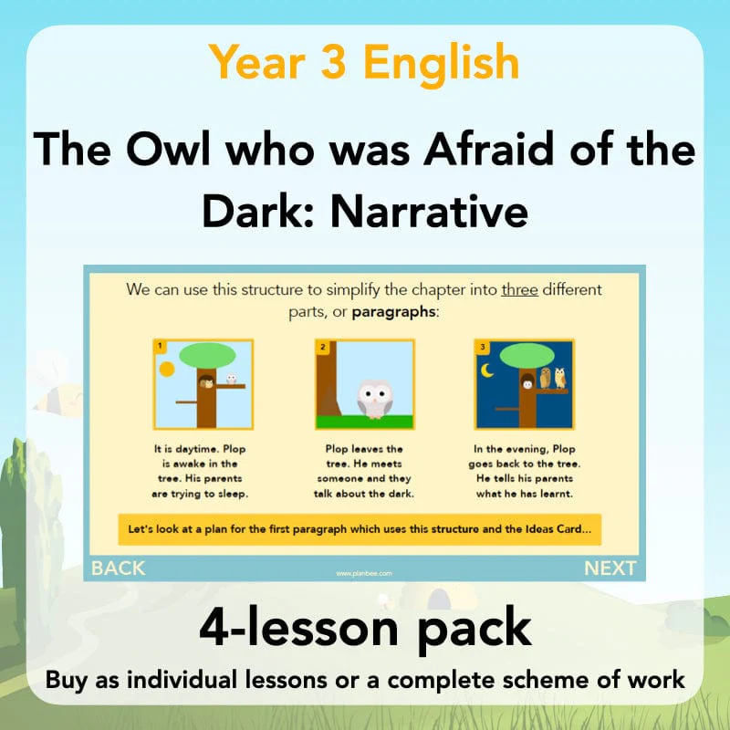 The Owl who was Afraid of the Dark: Narrative