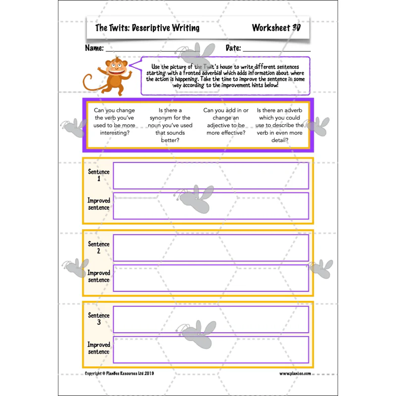 The Twits: Descriptive Writing - Image 13