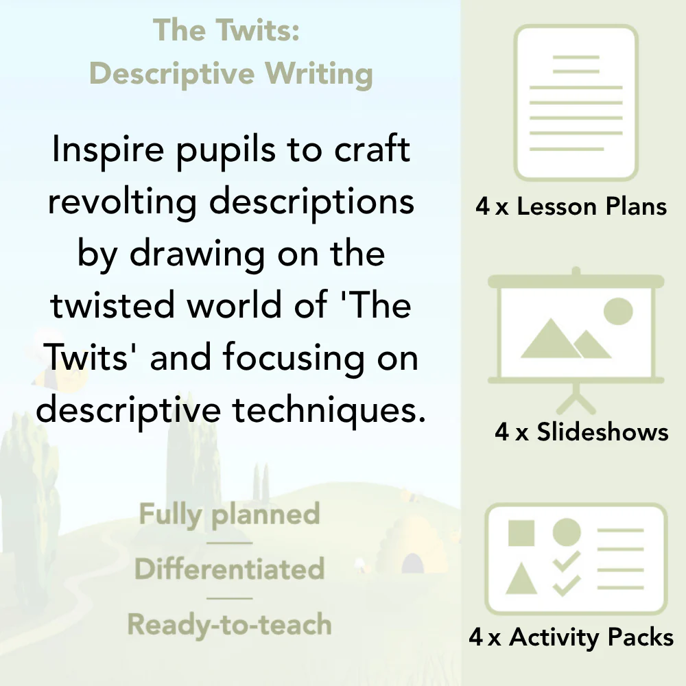 The Twits: Descriptive Writing - Image 2