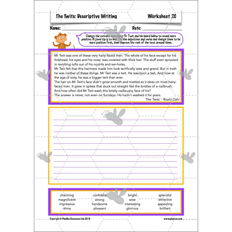 The Twits: Descriptive Writing - Image 29