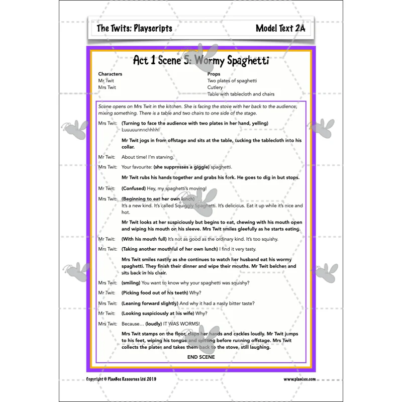 The Twits: Playscripts - Image 30