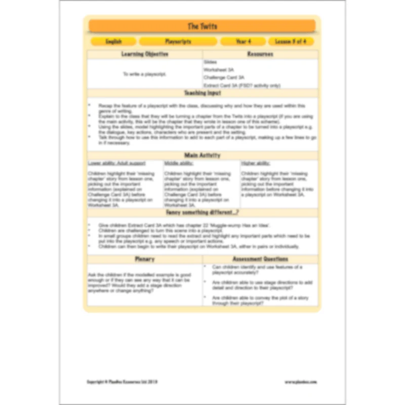 The Twits: Playscripts - Image 40