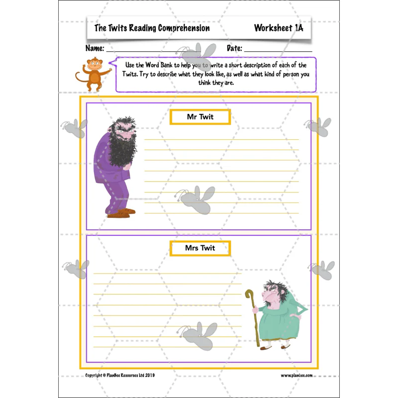 The Twits: Reading Comprehension - Image 13