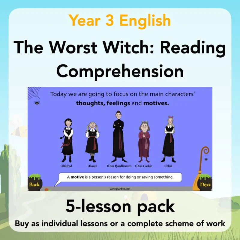 The Worst Witch: Reading Comprehension