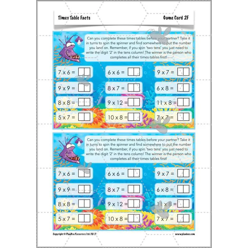Times Table Facts - Image 15