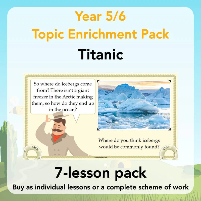 Titanic Topic Enrichment Pack