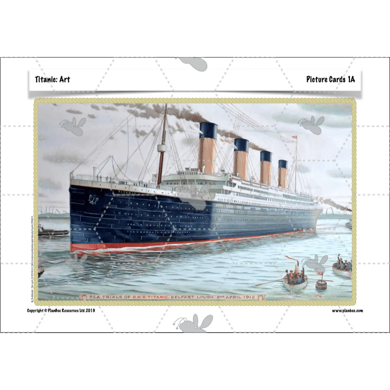 Titanic Topic Enrichment Pack - Image 17