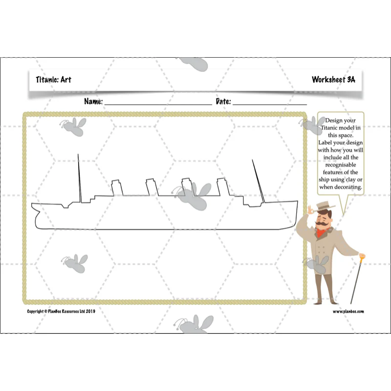Titanic Topic Enrichment Pack - Image 48