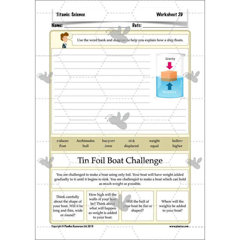 Titanic Topic Enrichment Pack - Image 80