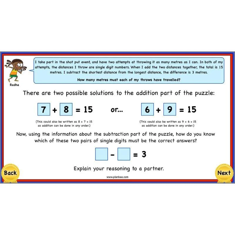 Using Addition and Subtraction 2 - Image 4