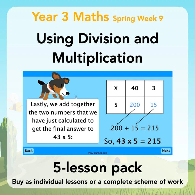 Using Division and Multiplication
