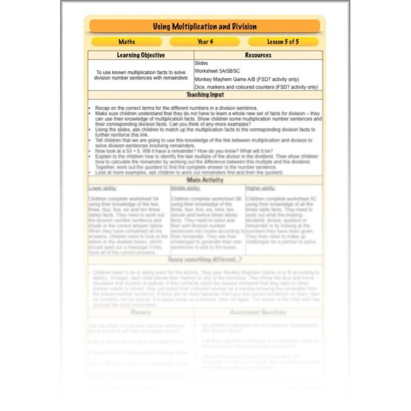 Using Multiplication and Division - Image 53