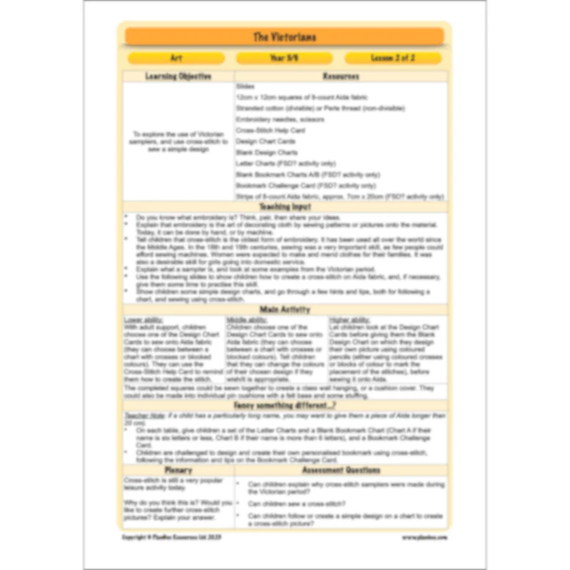 Victorians Topic Enrichment Pack - Image 41