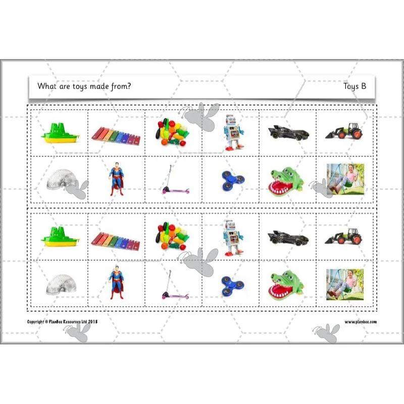What are toys made from? - Image 53
