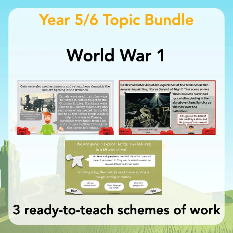 World War 1 Topic Bundle