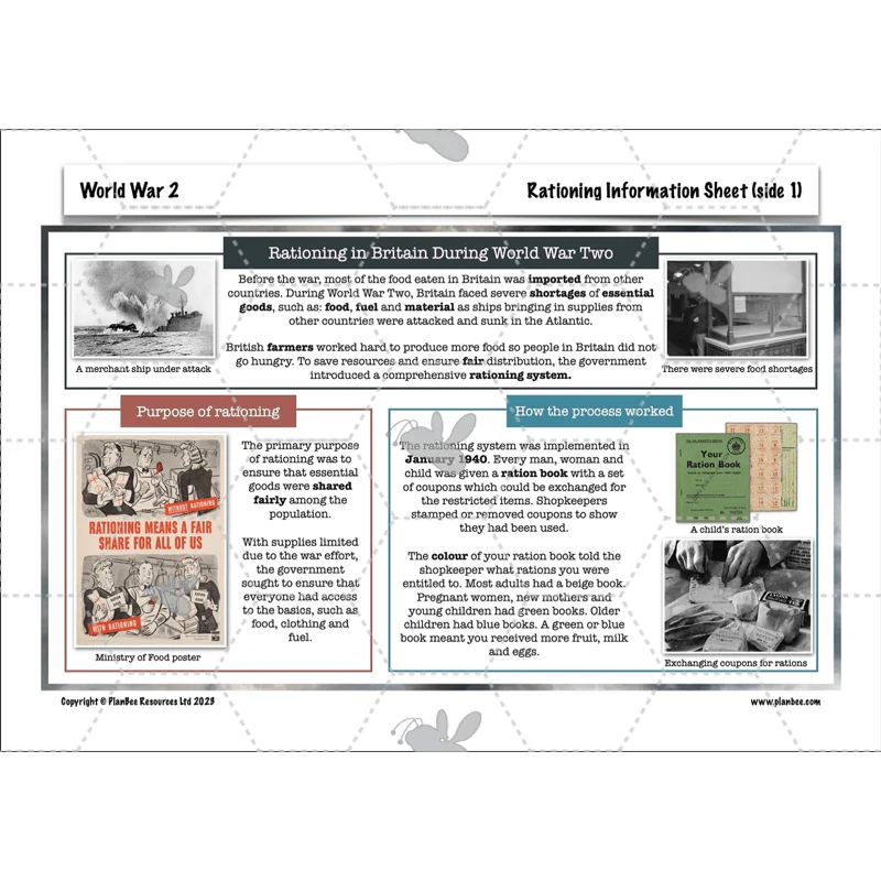 World War 2 Upper KS2 - Image 19