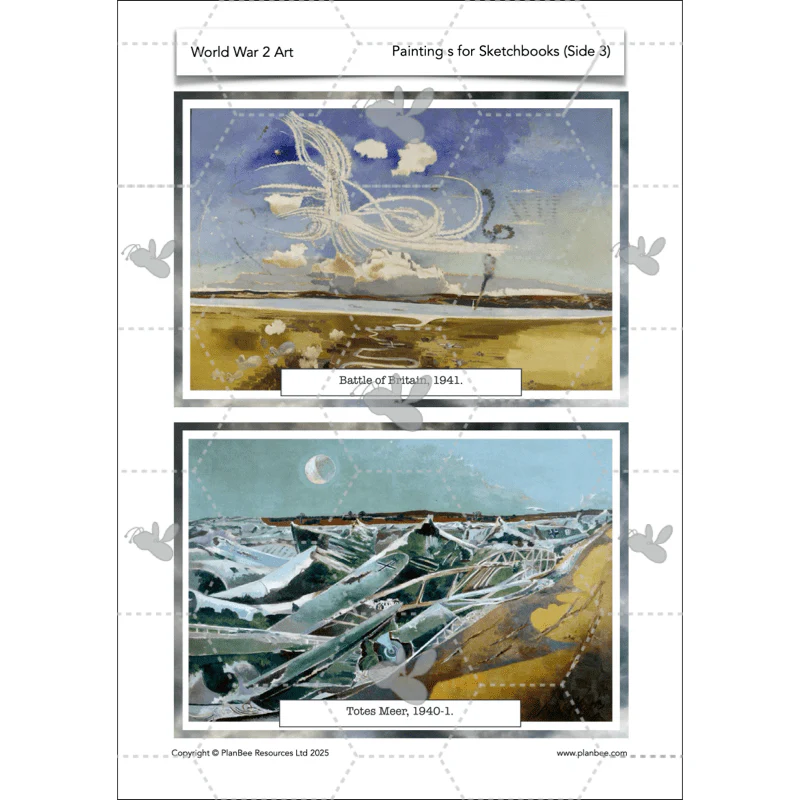 WW2 Art KS2 - Image 36
