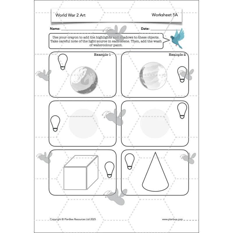 WW2 Art KS2 - Image 60