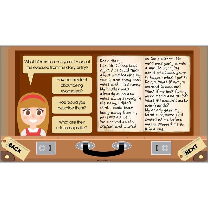 WW2 English: Evacuee Diaries - Image 28