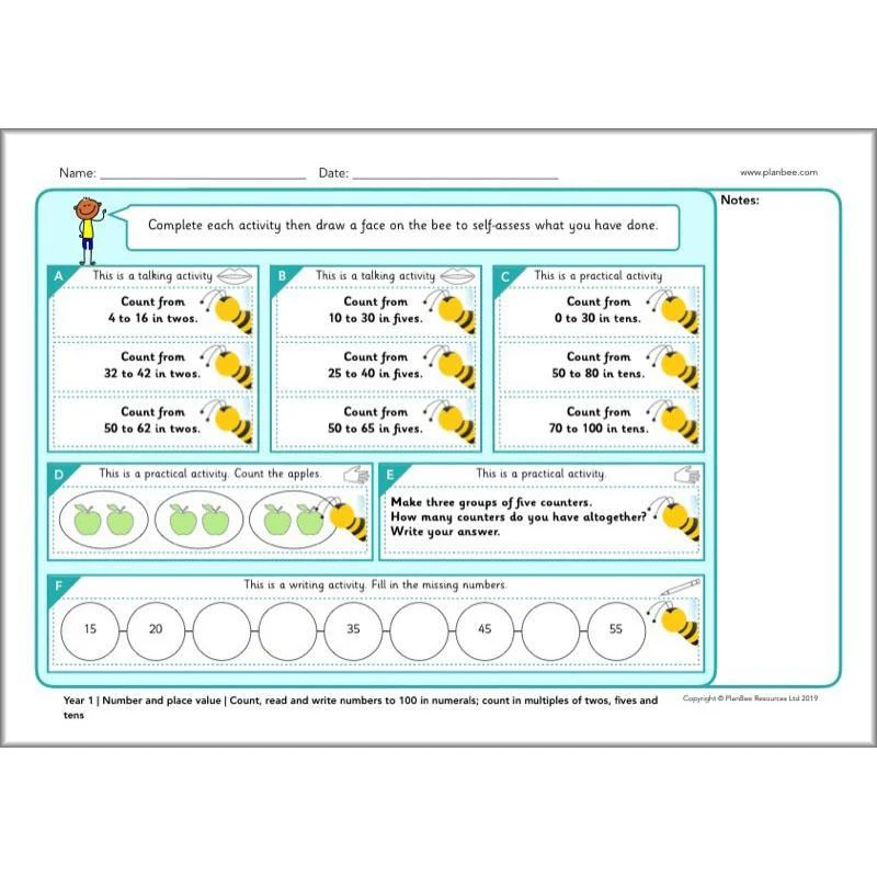 Year 1 Maths Assessment - Image 13
