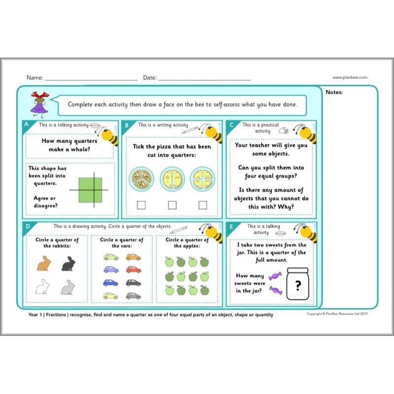 Year 1 Maths Assessment - Image 7