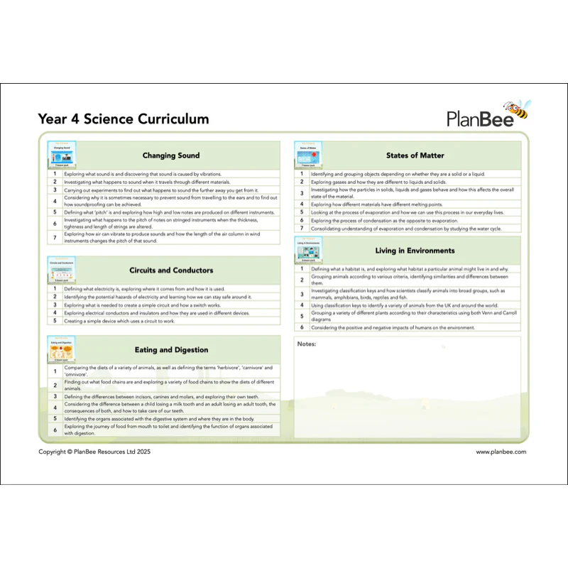 Year 4 Science Bundle - Image 3