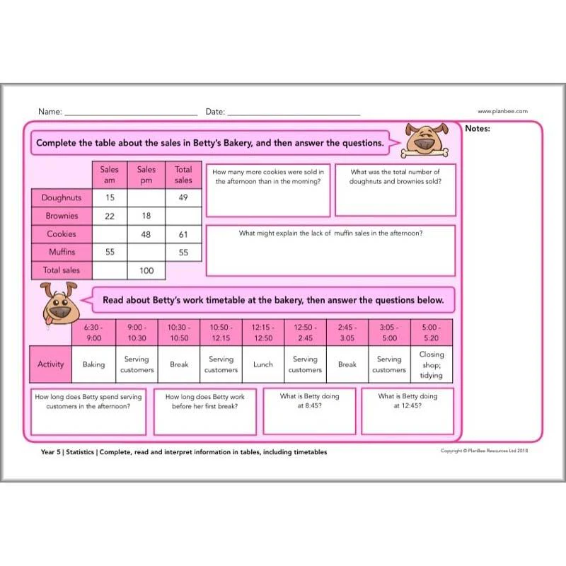 Year 5 Maths Assessment - Image 9