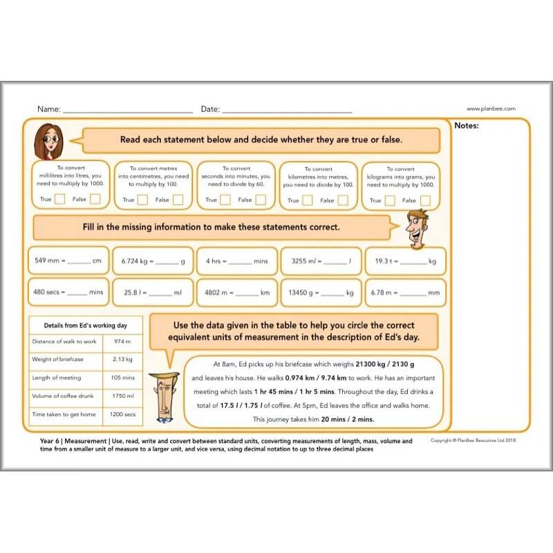 Year 6 Maths Assessment - Image 7